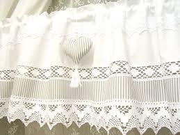 Inspiration Shabby Chic Gardinen Kuche Und Wunderbare Landhaus Gardine Vintage Weiss Grau 236 Kuchen Landhaus Gardinen Schabby Schick Shabby Chic Weiss