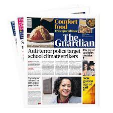 Newspaper is a good source of knowledge. The Guardian Newspaper Subscription Subscription Card And Home Delivery