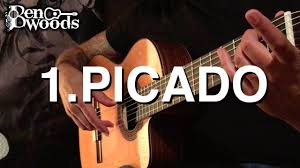 1 Picado Ben Woods Flamenco Guitar Techniques Guitar Lessons Fingerpicking Flamenco Guitar Lessons Flamenco