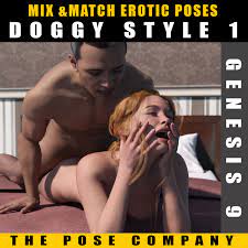 V9/M9 Erotic Poses - Doggy, Mix & Match Daz Content by Pose Company