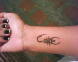 A pop of color will look amazing on women who love colorful tattoos. Scorpion Tattoo By Krad Khan On Deviantart