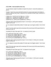 Proportions notes hw key answer : Answer Key To Homework 2 Introduction To Atmospheric Dynamics Atoc 5050 Docsity