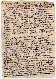 1677 Authentic Old Letter From Colombier Le Vieux Ardeche France Old Letters Lettering Ancient Coins