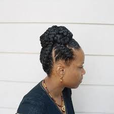 Upswept Knotting Goddess Braids Hairstyles Braids For Short Hair Goddess Braid Styles