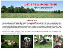 Maybe you would like to learn more about one of these? Just A Few Acres Farm Meat And Poultry Fall Winter Csa He Connect