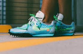 Off White X Nike Wmns Waffle Racer Vivid Sky Debuting This Week Dr Wong Emporium Of Tings Web Magazine Nike Waffle Nike Waffle Racer Nike Racer