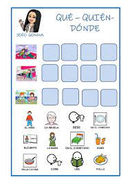 Juego interactivo en powerpoint youtube : Que Quien Donde Ficha Interactiva Actividades De Aprendizaje Educacion Especial Preescolar Actividades De Aprendizaje Preescolares