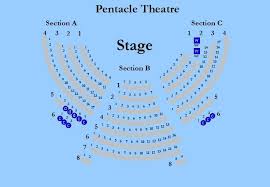 Seating Map Pentacle Theatre