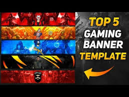 Free fire banner for a youtube channel. Top 5 Gaming Banner Template No Text Free Fire Banner Template How To Make Banner Like Tsgarmy Youtube