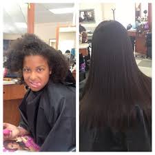 It doesn't straighten hair, but it smoothes it, reduces the curl, targets weak spots, helps repair damage. Chi Enviro Smoothing Treatment African American Hair Up To 66 Off Free Shipping