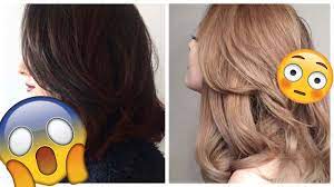 Passez au châtain clair, une couleur chic et facile à porter. Passer Du Brun Au Blond Youtube