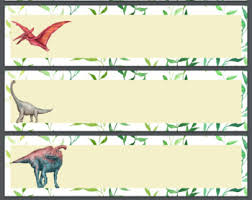 dinosaur name tag teaching resources teachers pay teachers