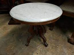 We did not find results for: Antique Marble Top Victorian Side Table Oval Marble W Walnut Wood Ebay
