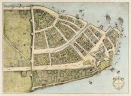 It is located on the eastern bank of the berbice river, 6 km upriver from its mouth at the atlantic ocean, and immediately south of the canje river. Redraft Of The Castello Plan New Amsterdam In 1660 1916 Image Gallery Nation At The Crossroads