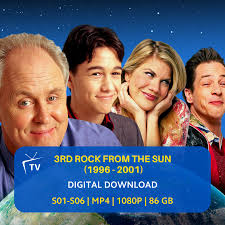 3rd Rock from the Sun 1996 | 90s Sitcom | Digital Download | John Lithgow |  Joseph Gordon-Levitt | Alien Comedy TV Show | Sci-Fi Comedy – ArchiveMen.com