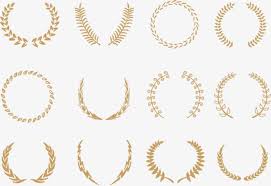 Retro Wheat Circular Border Vector Material Retro Frame Picture Frame Png And Vector With Transparent Background For Free Download Picture Frames Transparent Background Retro