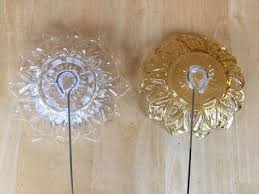 Tutorial shows both how to drill through glass or make them without drilling. Garden Flowers Made From Dishes Chas Crazy Creations