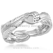 Native American Wedding Band Native American Wedding Rings Feather Wedding Band Native American Wedding
