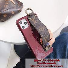 ルイヴィトン lv アイフォン12 12mini 12pro 12promaxケース モノグラム ハンドベルト付き iphone11 11proカバー カラーマッチング 通勤風 ケース モノグラム スマホケース