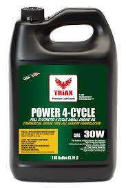 This oil is formulated especially. Triax Power 4 Stroke Sae 30 Synthetic Small Engine Oil