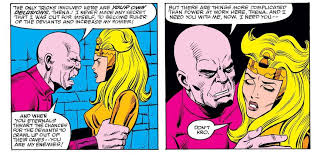 He joined thena and both were running away from the deviants and the eternals. 7 Things We Learned About The Eternals Marvel