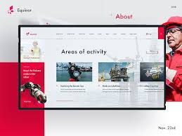 Oil Refinery Corporate Website Design Portfolio Web Design Oil Refinery