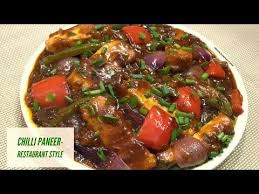 Youtube Chilli Paneer Paneer Recipes Pulao Recipe