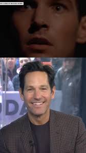 "Right out of acting school!" Paul Rudd reacts to watching a scene from his  first movie, the sixth installation of "Halloween."