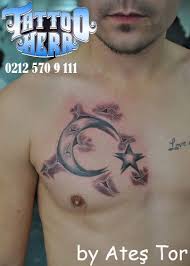 Ay Yildiz Dovme Yildiz Dovmeleri Dovme Yildiz