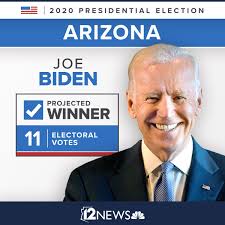 12 News Joe Biden Is Declared The Winner Of Arizona By The Associated Press Winning 11 Electoral Votes Https Www 12news Com Article News Politics Results 2020 Presidential Election Arizona Biden Trump Who Won 75 59900268 F478 4eff 8d00