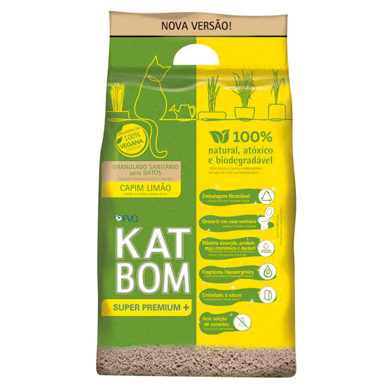 AREIA - GRANULADO KATBOM CAPIM LIMAO - 3KG