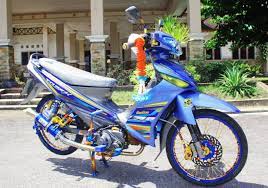 Modifikasi vega r new thailook warna biru. 20 Kumpulan Modifikasi Vega Zr Terlengkap Di Tahun Ini