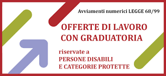 Inserisci il tuo indirizzo email e ti invieremo tutte le nuove offerte di lavoro per: Offerte Di Lavoro Con Graduatoria Riservate Agli Iscritti Legge 68 99 Agenzia Regionale Per Le Politiche Attive Del Lavoro