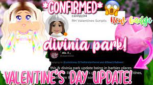 Confirmed New Valentines Day Update Divinia Park Upgrade And More Roblox Royale High 2021 Youtube Here are our favorite valentine's day card sets for kids that include more than just a cute note. confirmed new valentines day update divinia park upgrade and more roblox royale high 2021