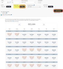 Delta Airlines Partner Award Chart Best Picture Of Chart