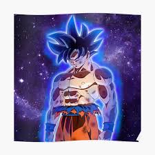 Goku s new manga color variations completely change the saiyan s shading with really cool results in dragon ball fighterz releasing may 19 one day before ultra instinct goku it seems. Poster Goku Ultra Instinct Redbubble