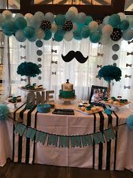 Birthday Themes For Men Little Man First Birthday Cake Table Little Man Birthday Party Ideas Cake Table Birthday Boys First Birthday Party Ideas