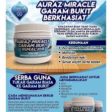 Ikut saiz harga runcit : Auraz Miracle Garam Bukit Himalaya Shopee Malaysia