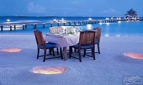 جزر Outdoor Furniture Sets Beach Dining Outdoor Decor