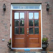 I actually know exactly what i want. French Mahogany Double Entry Doors With Glass Panels Home Doors Design Inspiration Doorsmagz Com