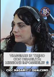 Viaggiare in treno con disabilità in Italia: missione impossibile? Ne  abbiamo parlato con la campionessa paralimpica di nuoto e handbike, Angela  Procida. La puntata integrale è disponibile su YouTube ...