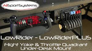 Bhphotovideo.com has been visited by 100k+ users in the past month Lowrider Flight Simulator Under Desk Yoke And Throttle Mount