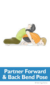 40 Partner Yoga Poses Cards For Kids Partner Yoga Yoga For Kids Partner Yoga Poses