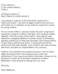 Nanny Cover Letter No Experience January 2021