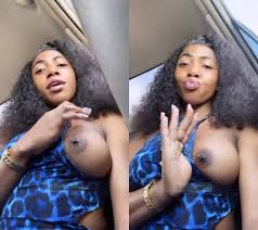 Twitter Influencer Bigcelina Flaunts Her Pierced Nipple In A Cab -  Naijapornsite