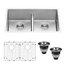 ruvati undermount stainless steel 30 in