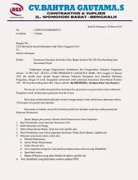 Contoh Surat Penawaran Jasa In 2020 Surat