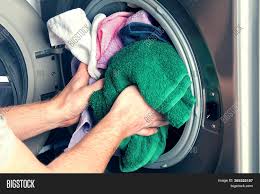 Always wash colours and whites separately. Man Taking Color Image Photo Free Trial Bigstock