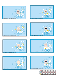 Baby Shower Etiquetas