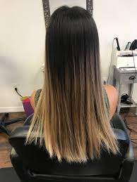Toasty Melt Hair Color Is Here And It S As Delectable As It Sounds Blonde Hair Tips Black Hair Blonde Tips Hair Color For Black Hair